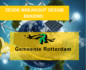 Zesde breakout sessie bekend! Zesde breakout sessie bekend!